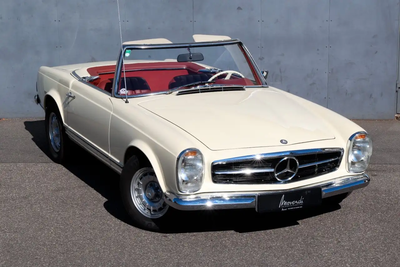 Mercedes-Benz 280 SL, Handschaltung, komplett restauriert, foto 1