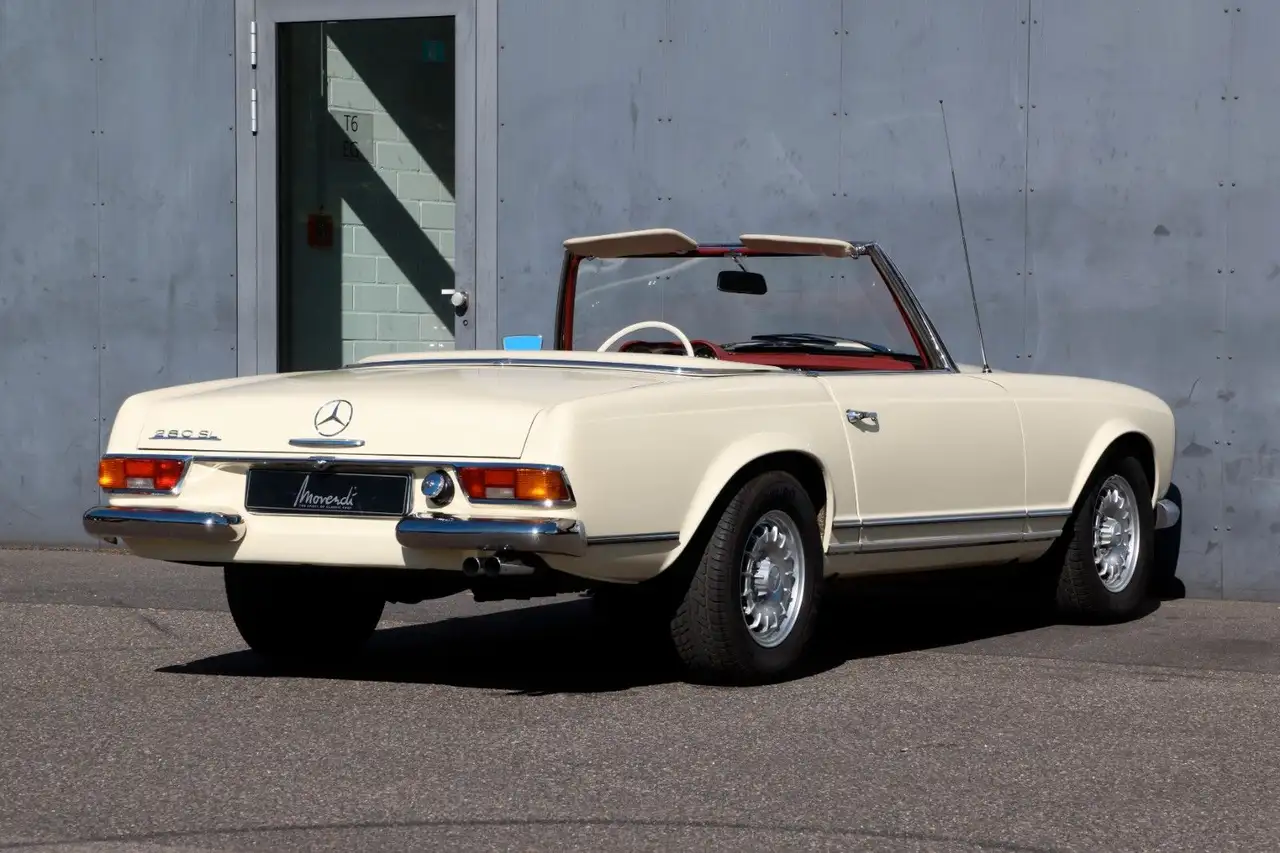 Mercedes-Benz 280 SL, Handschaltung, komplett restauriert, foto 10