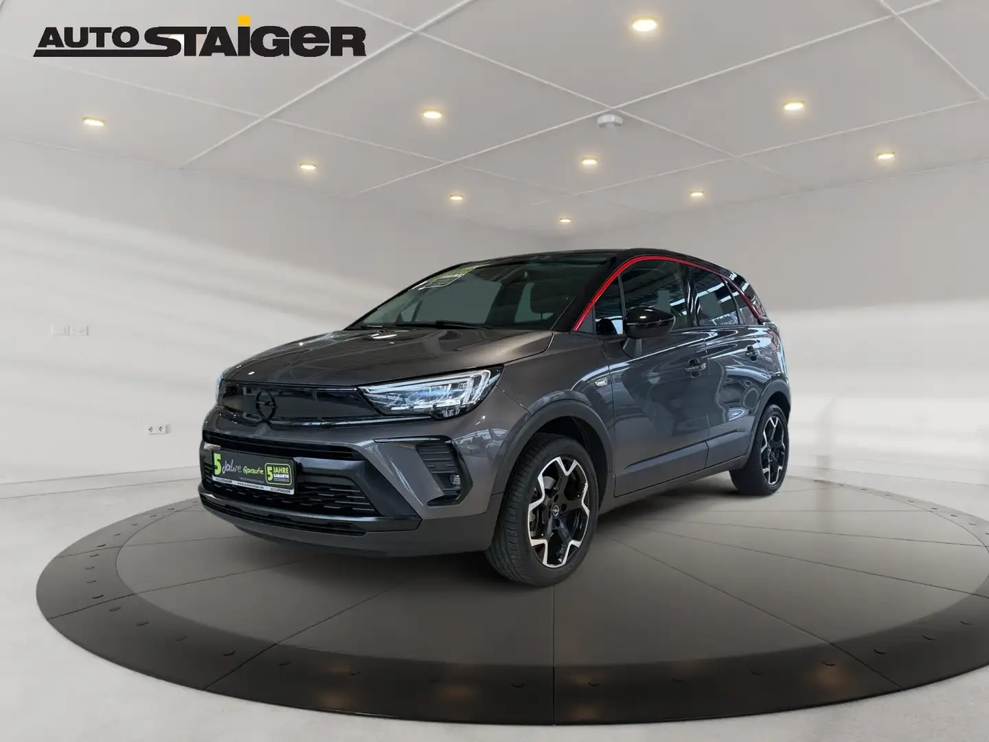 Opel Crossland 1.2 Turbo GS Line LED+SHZ+2xKlima+LM Grau - 2