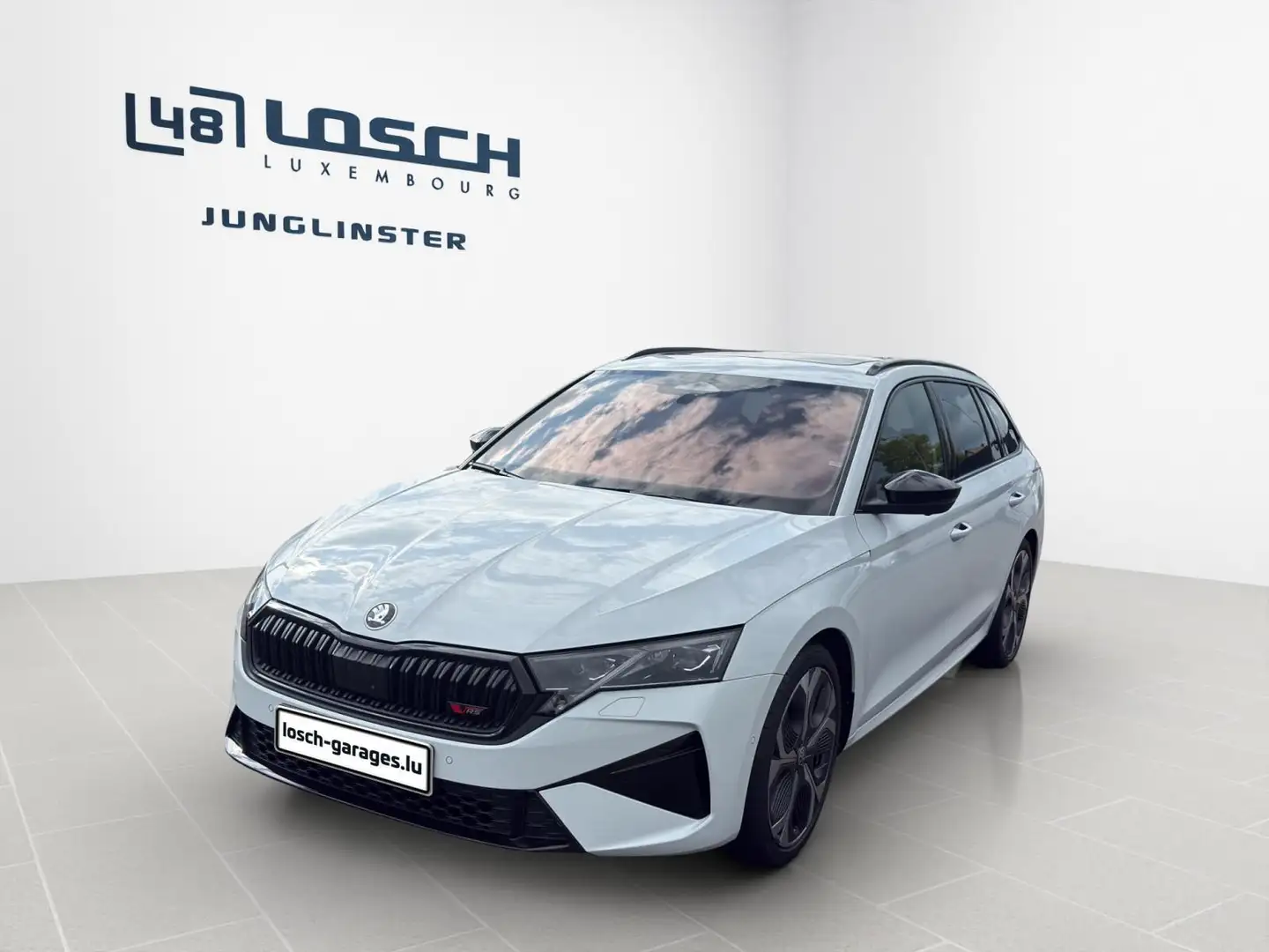 Skoda Octavia Combi RS Blanc - 1