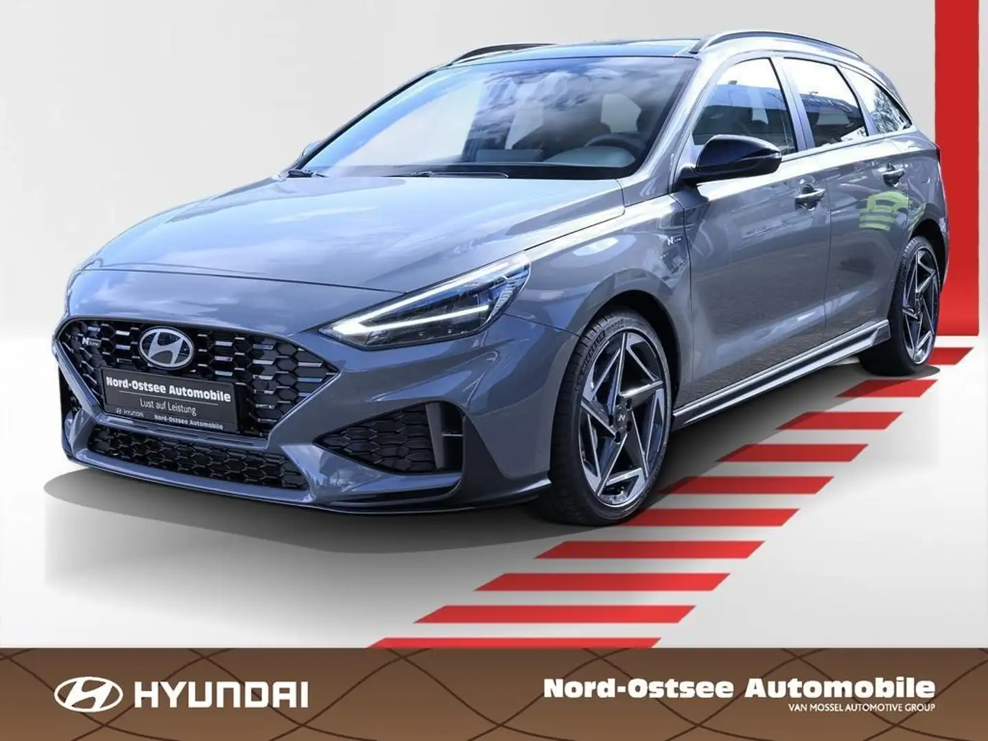 Hyundai i30 Kombi N LINE Panoramadach Grijs - 1