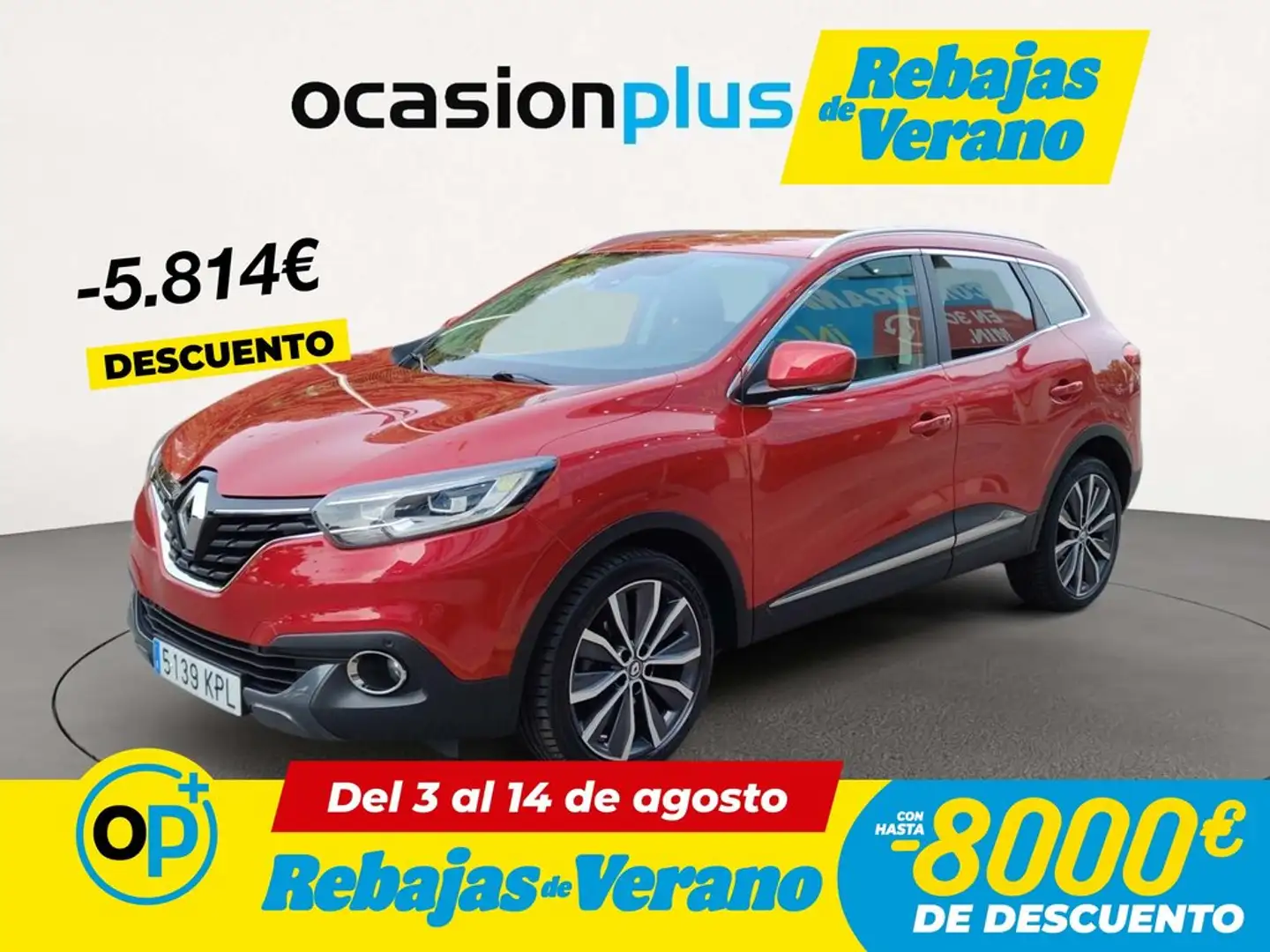 Renault Kadjar 1.2 TCe Energy Zen EDC 97kW Rojo - 1