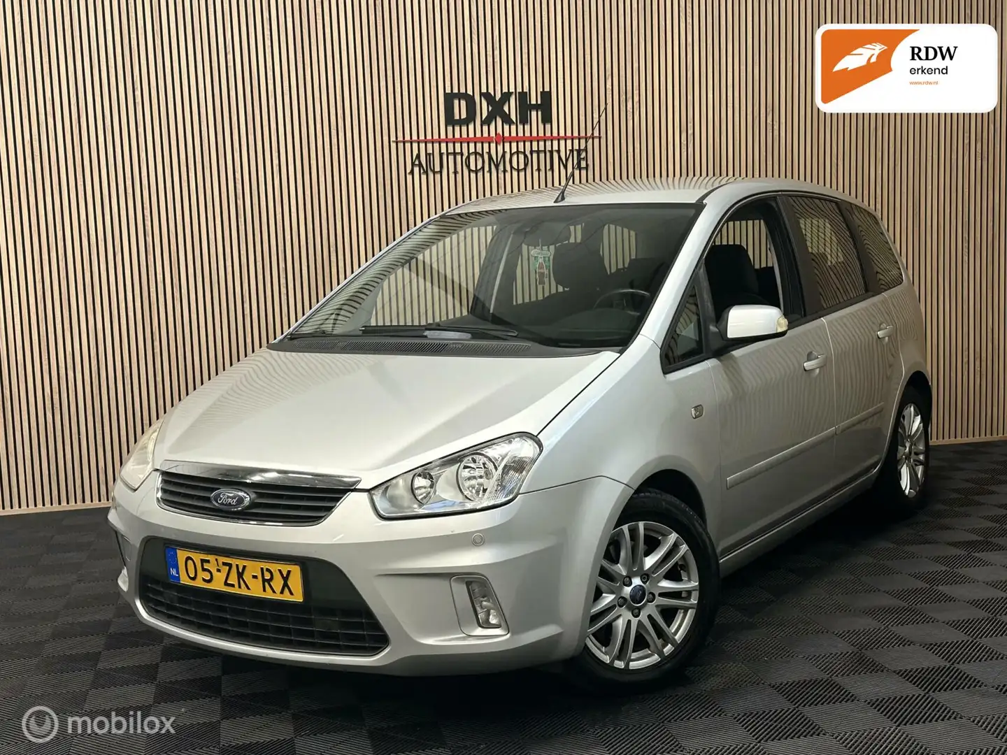 Ford C-Max 2.0 Ghia AUTOMAAT 1eEIG! NAVI BT PDC TREKHK CRUIS Grijs - 1