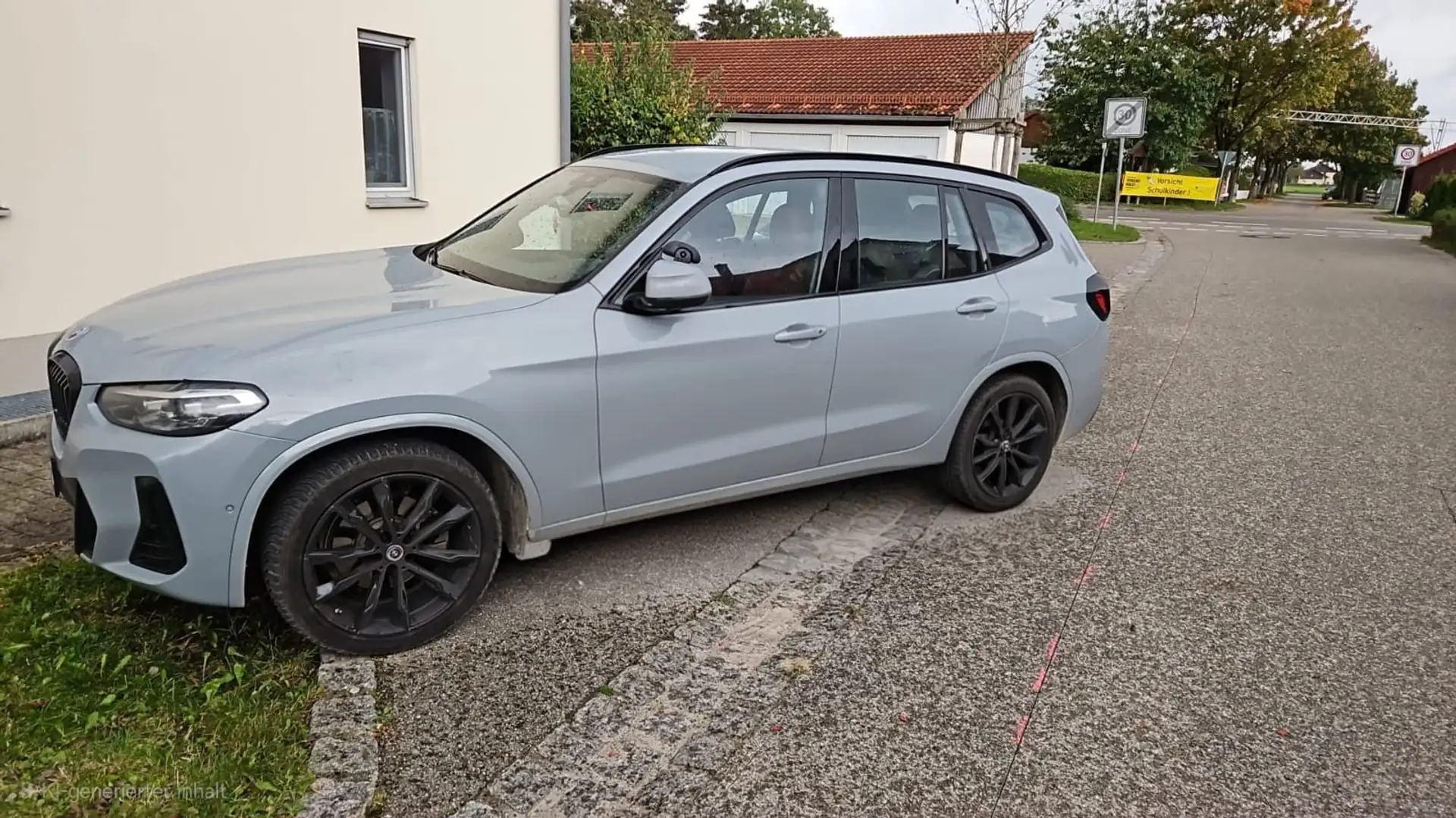 BMW X3 xDrive 20 d M Sport Gris - 1