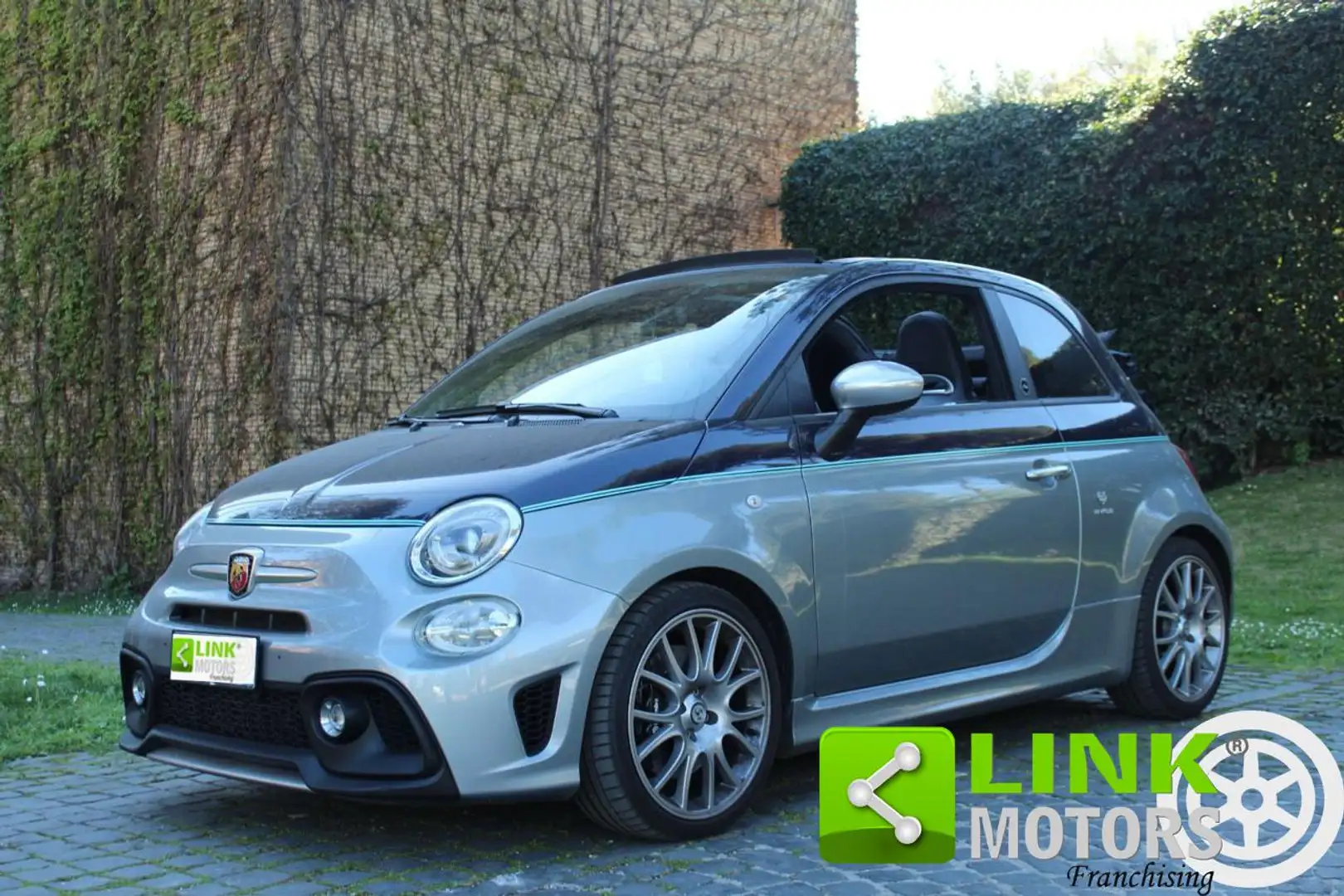 Abarth 695C C Rivale 175 Anniversary,Originale,Cabrio Gris - 1