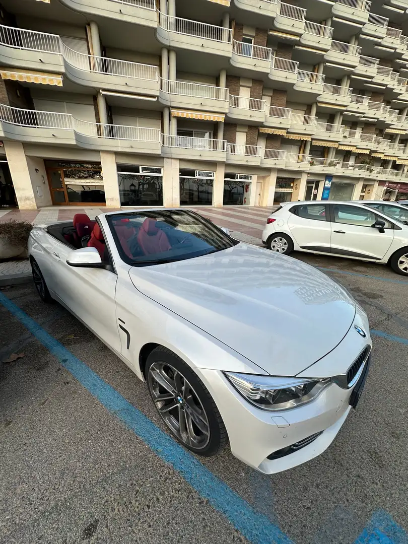 BMW 428 428i Cabrio White - 1