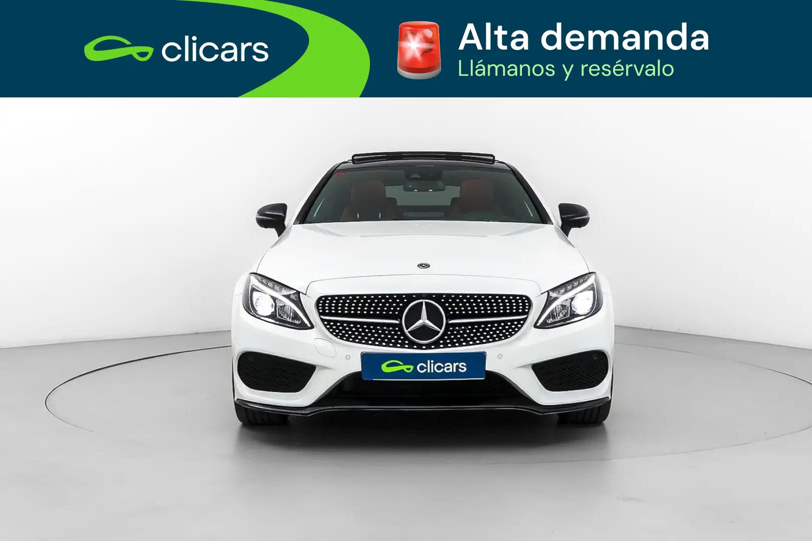 Mercedes-Benz C 220 Coupé 220d 9G-Tronic Blanco - 2