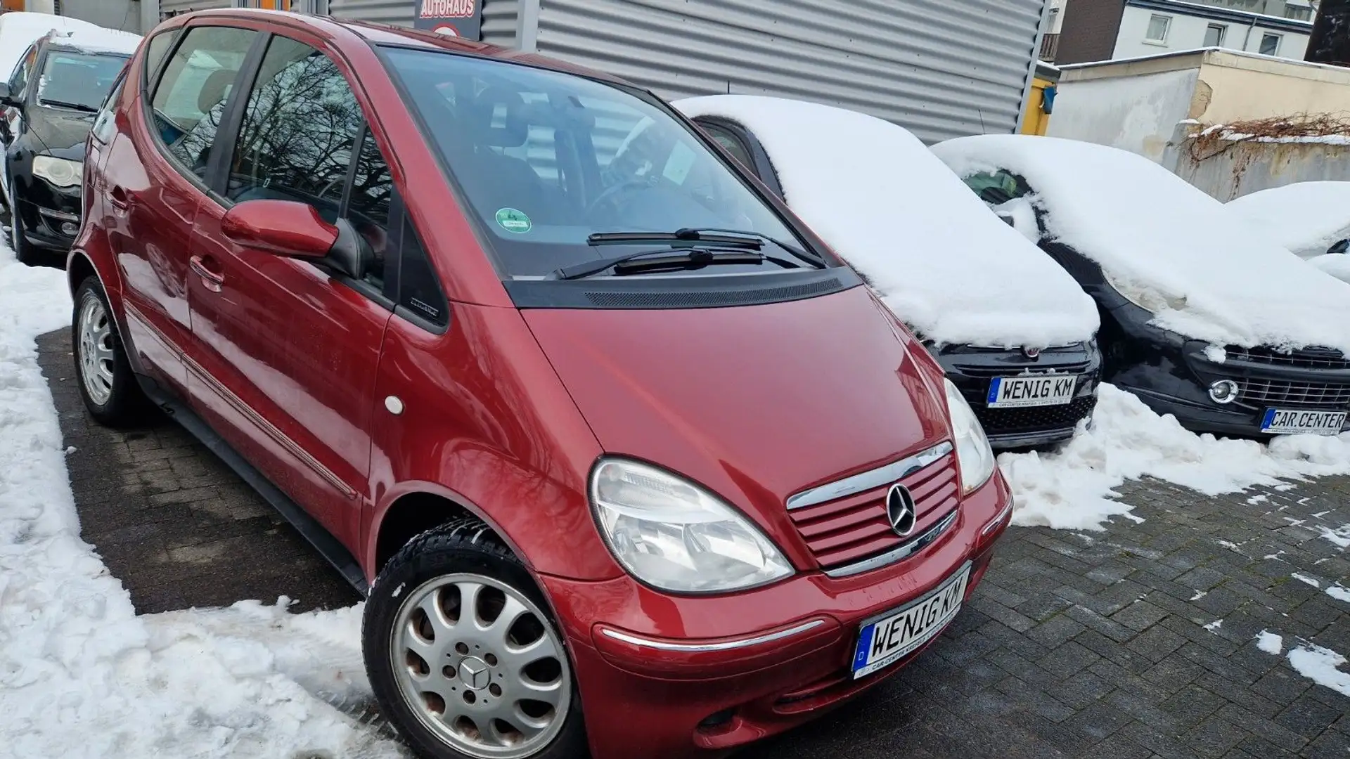 Mercedes-Benz A 160 ELEGANCE TÜV BIS 01.27-ALLWETTER REIFEN Rot - 1