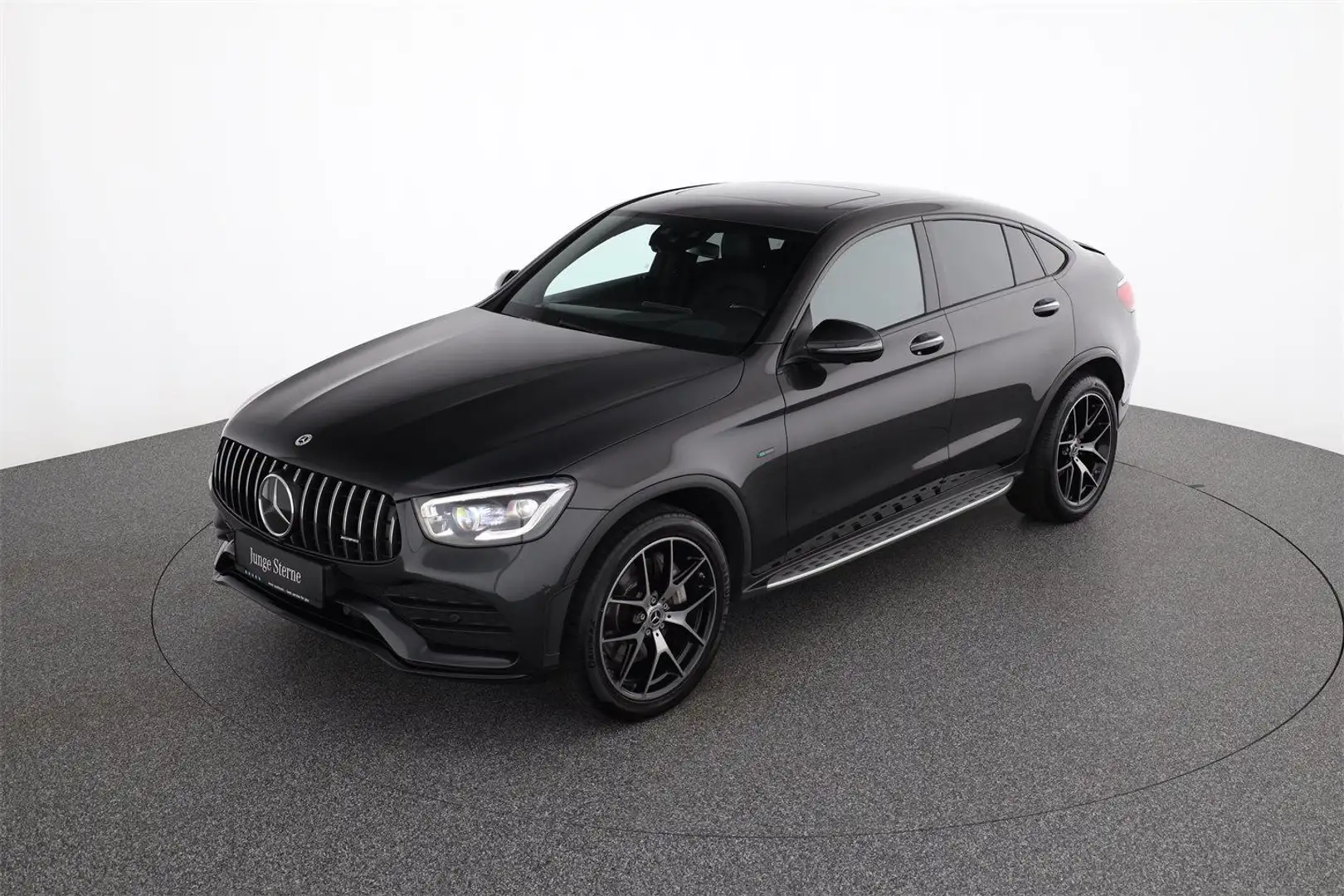 Mercedes-Benz GLC 300 de 4M Coupé AMG Line Fahrer Paket Grijs - 2