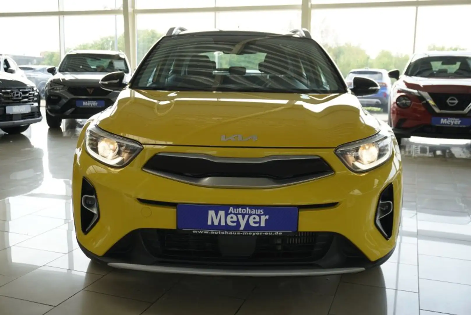 Kia Stonic 1.0 T-GDi 16*Alu/Kamera/Pdc/Winterp/Klimaaut. Gelb - 2