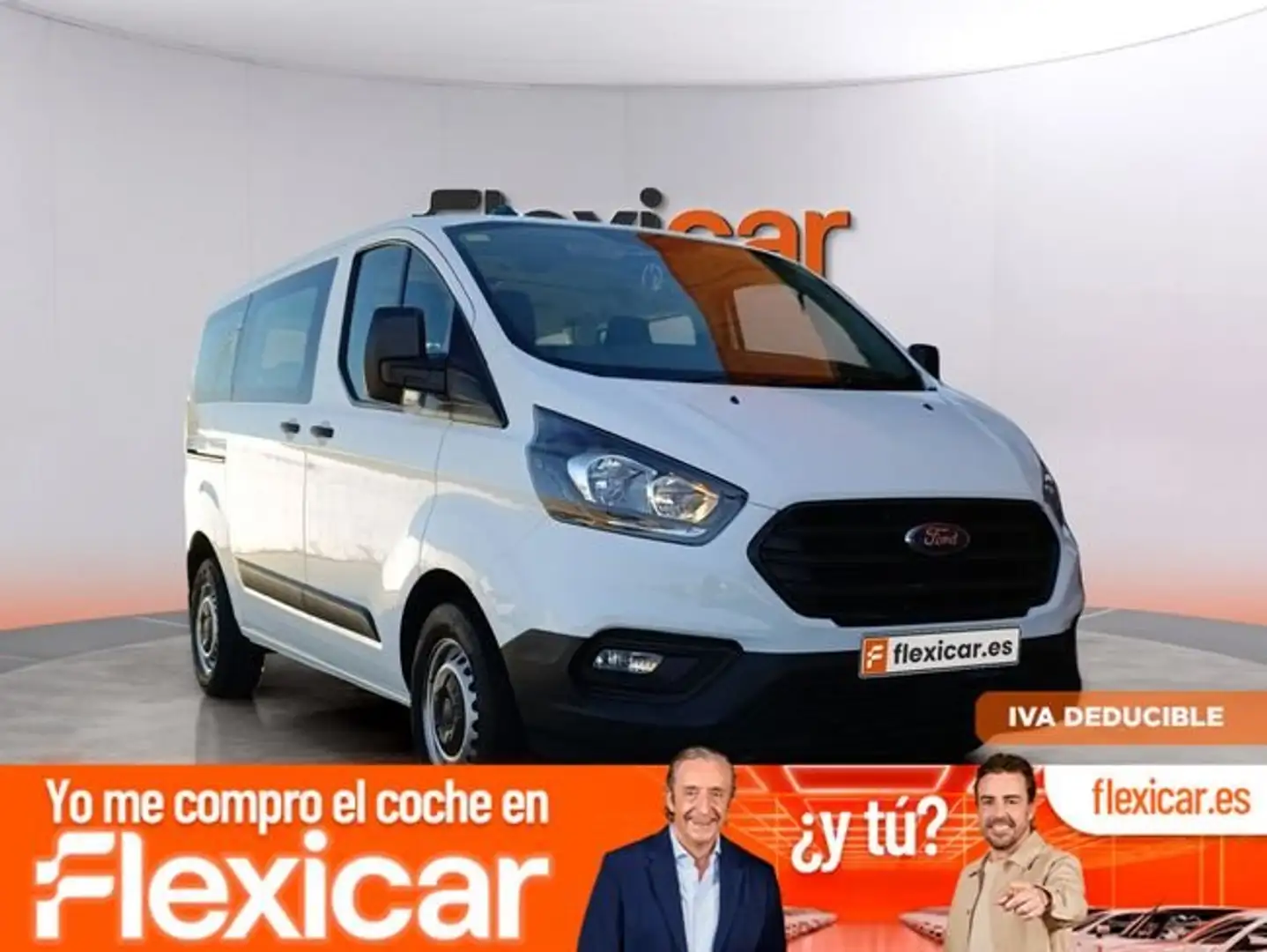 Ford Transit Custom Van 2.0 TDCI 77kW 300 L1 Ambiente - Blanco - 1