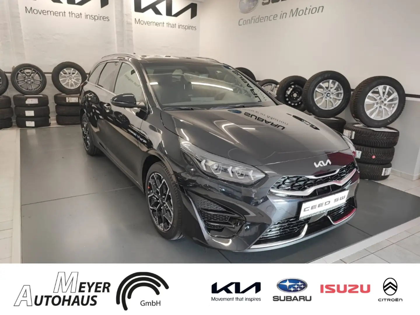 Kia Ceed SW / cee'd SW 1.6D 48V GT-Line DCT7 Glasdach+Lederpaket+Technolo Schwarz - 1