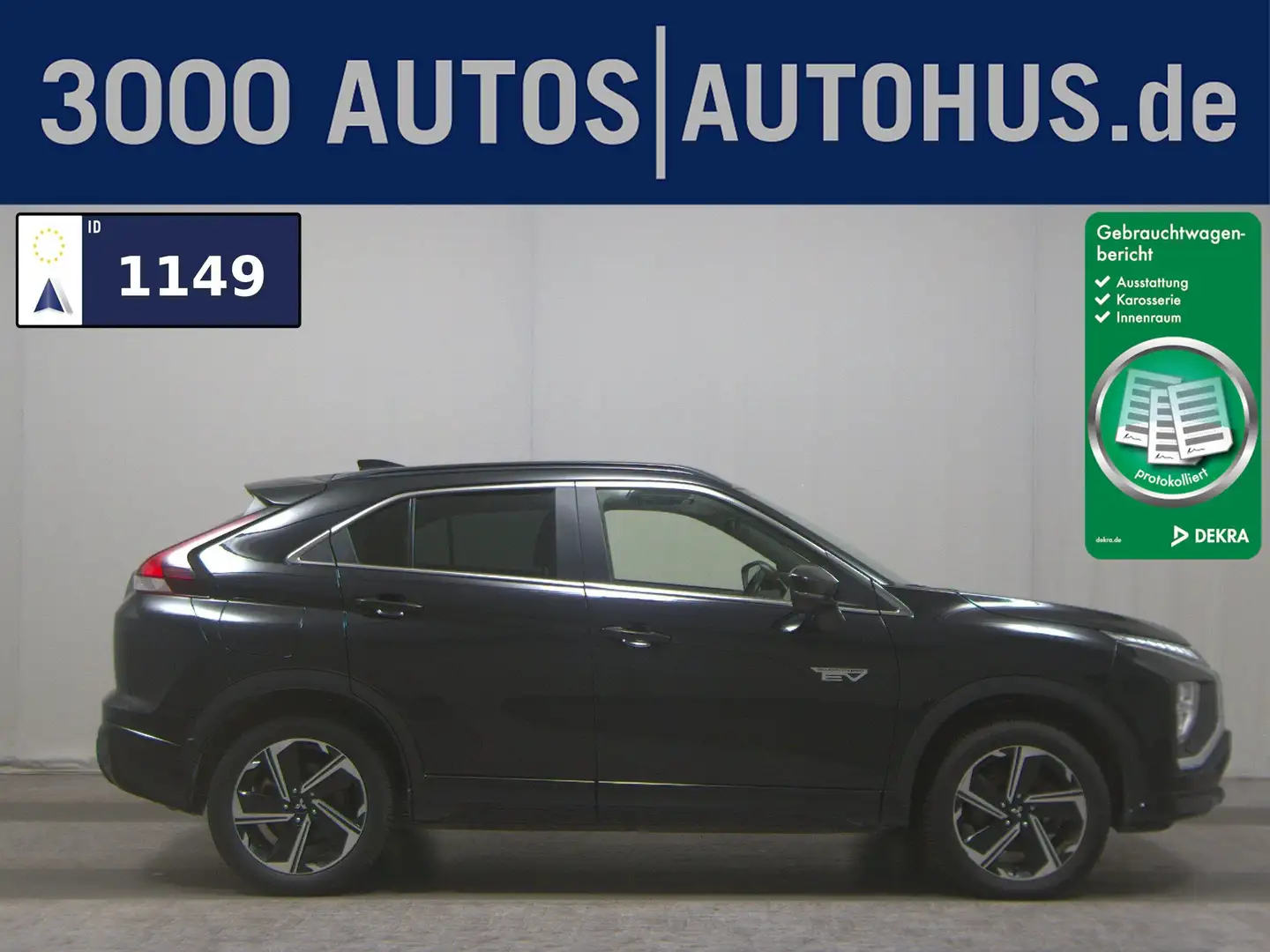 Mitsubishi Eclipse Cross 2.4 MIVEC SELECT Navi LED 360° ACC Zwart - 1