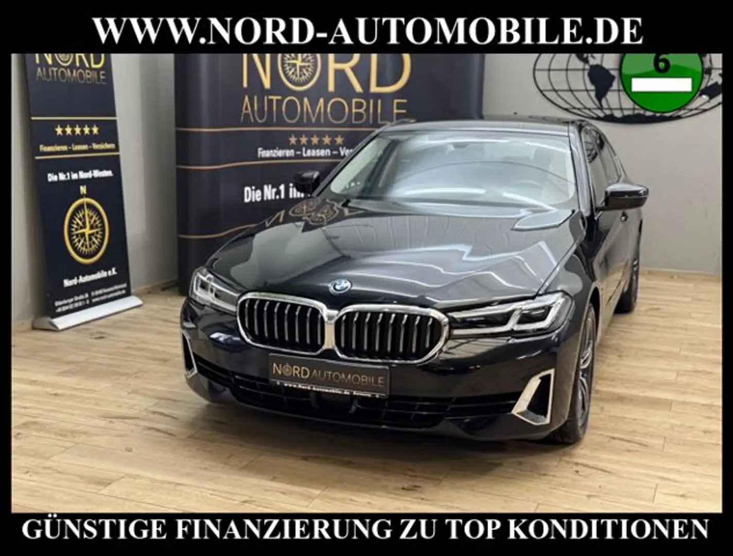 BMW 545 e Lim xDrive LUXURY LINE *AHK*LASER*UPE:90* Negru - 1