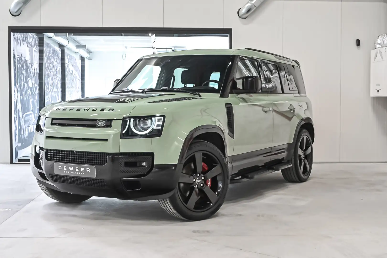 Land Rover Defender 110 D300 75th Edition lichte vracht FULL OPTION Grün - 1