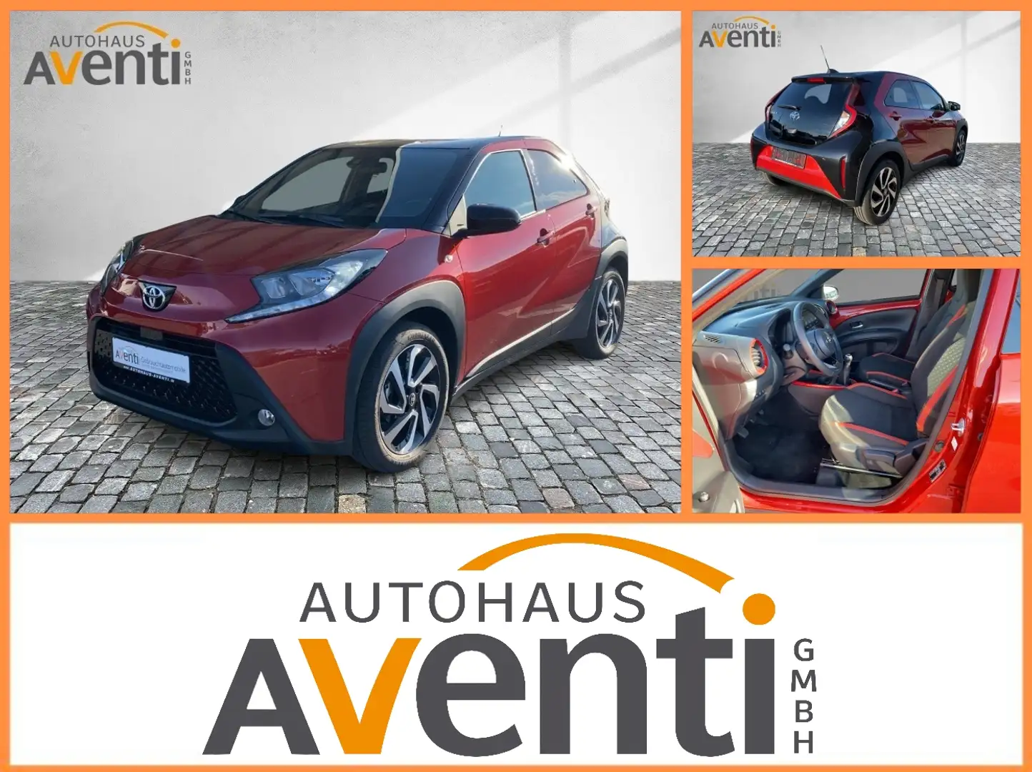 Toyota Aygo Team D *Lane Assist*Kamera*ACC*SHZ*Apple* Rot - 1