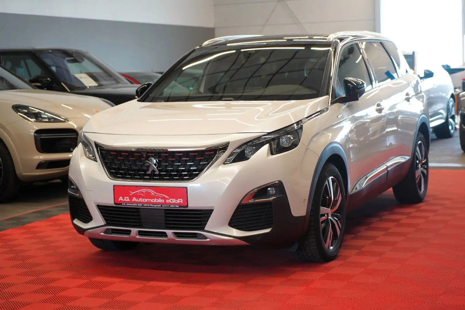 Peugeot 5008 1.6 Turbo Aut. GT-Line *Unfallfrei*7Sitzer* Weiß - 1