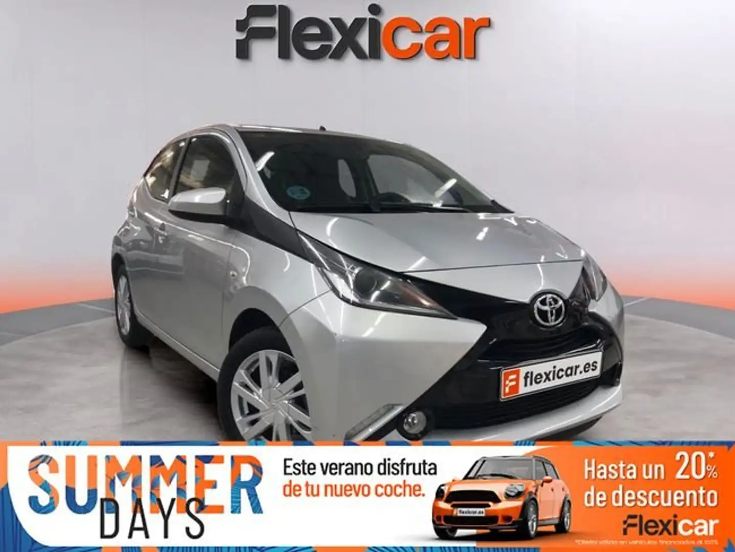 Toyota Aygo 1.0+70+x-cite Gris - 1