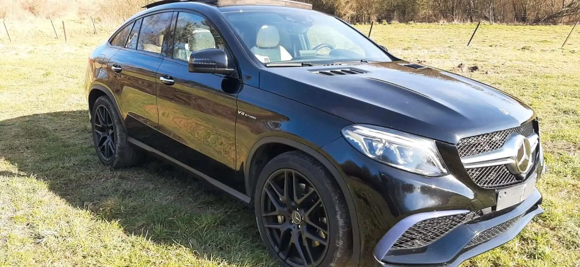 Mercedes-Benz GLE 63 AMG Coupe*VOLL*UPE144000.-TOP Noir - 1