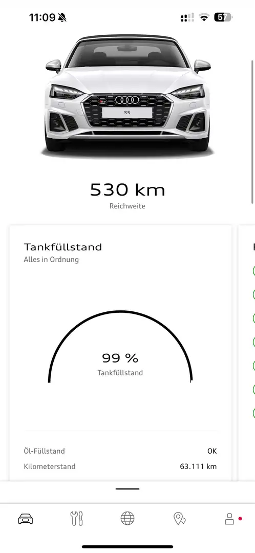 Audi S5 S5 Cabrio TFSI quattro tiptronic Blanco - 2