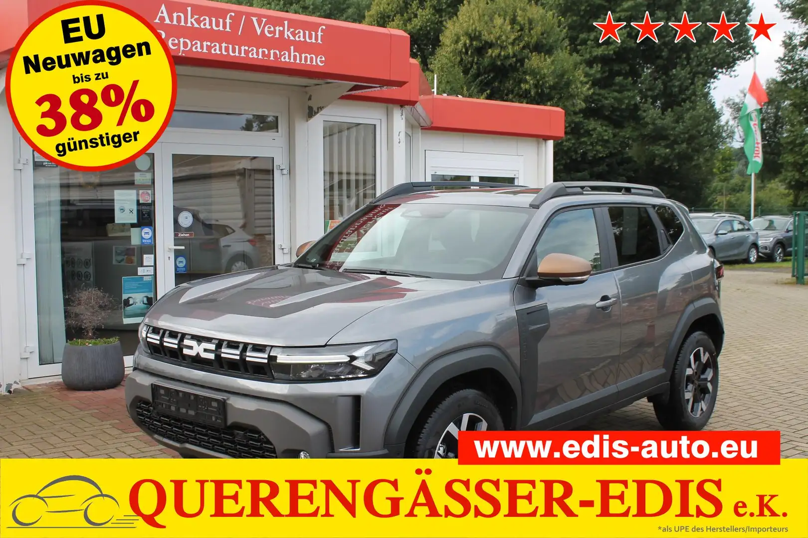 Dacia Duster 1.2TCe MHEV130 Extreme 4x4  *Kessy*Navi*SHZ+LKH... Gris - 1