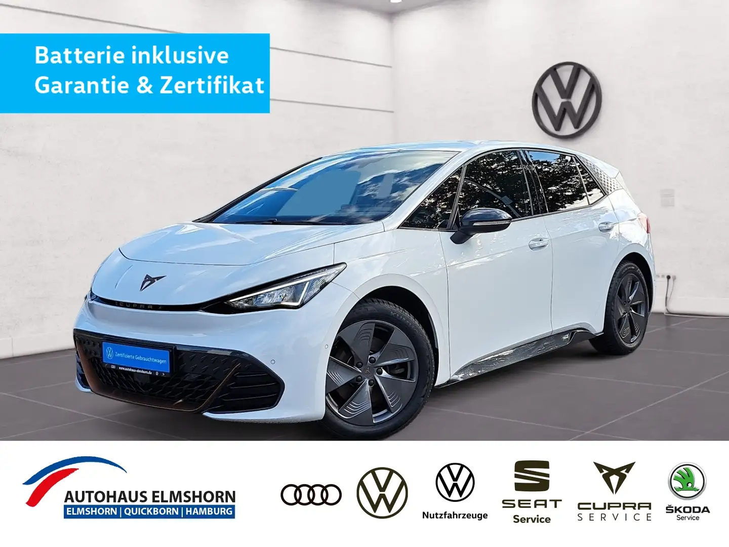 CUPRA Born NAV KAM ACC LED DAB PODC SHZ Weiß - 1