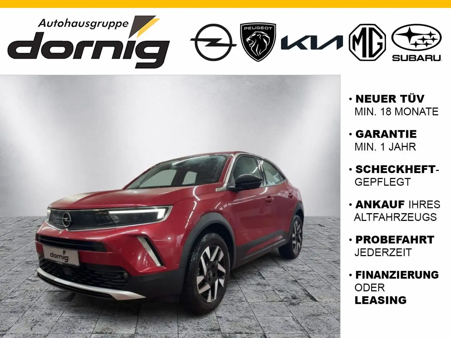 Opel Mokka B Elegance, Kamera, NAVI Rouge - 1