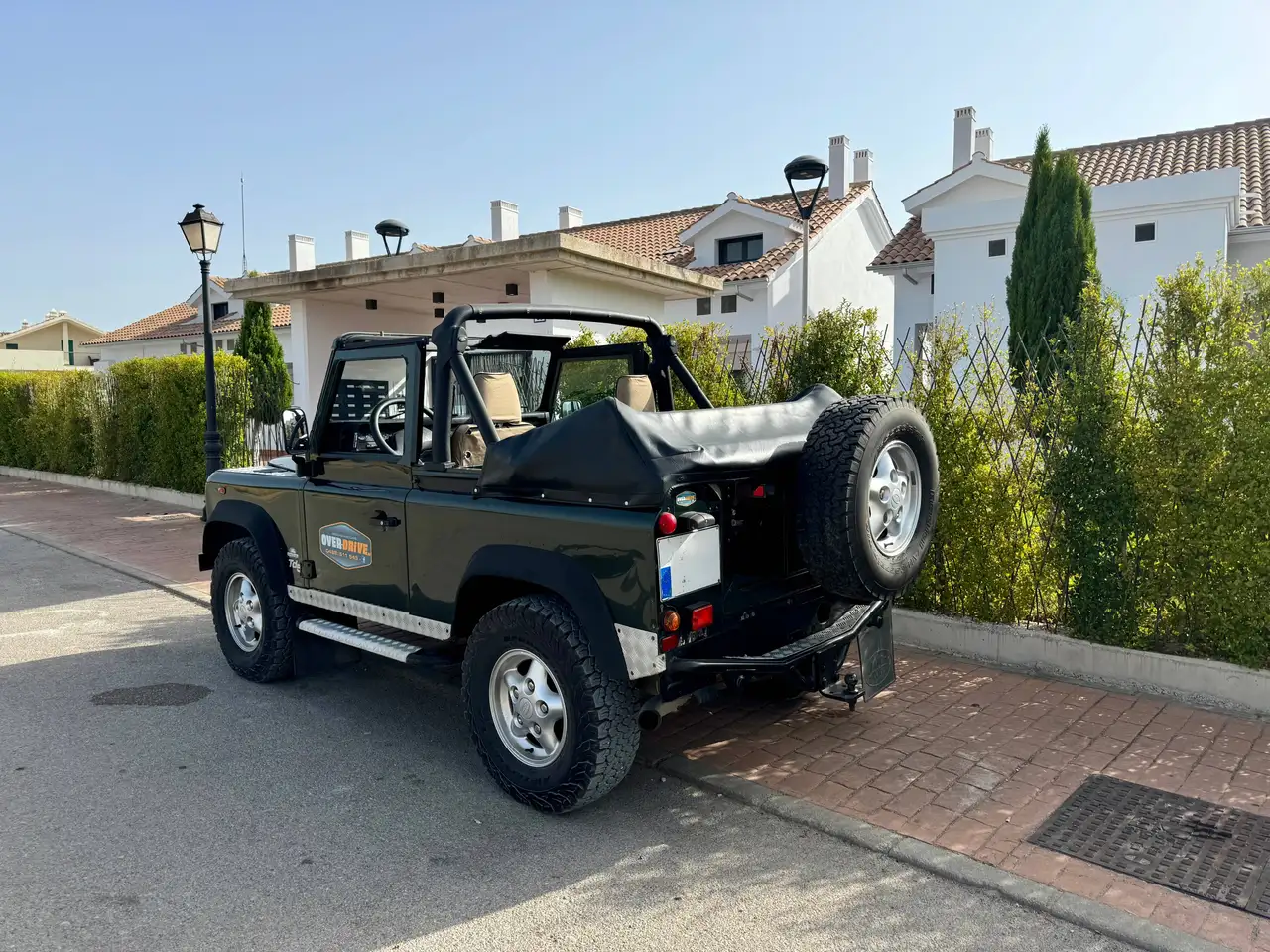 Land Rover Defender Cabrio Bel air d origine SVL car pass Belge, foto 3