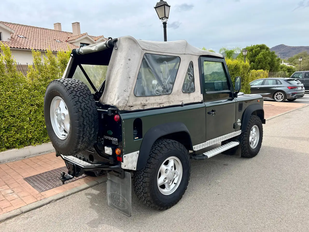 Land Rover Defender Cabrio Bel air d origine SVL car pass Belge, foto 9