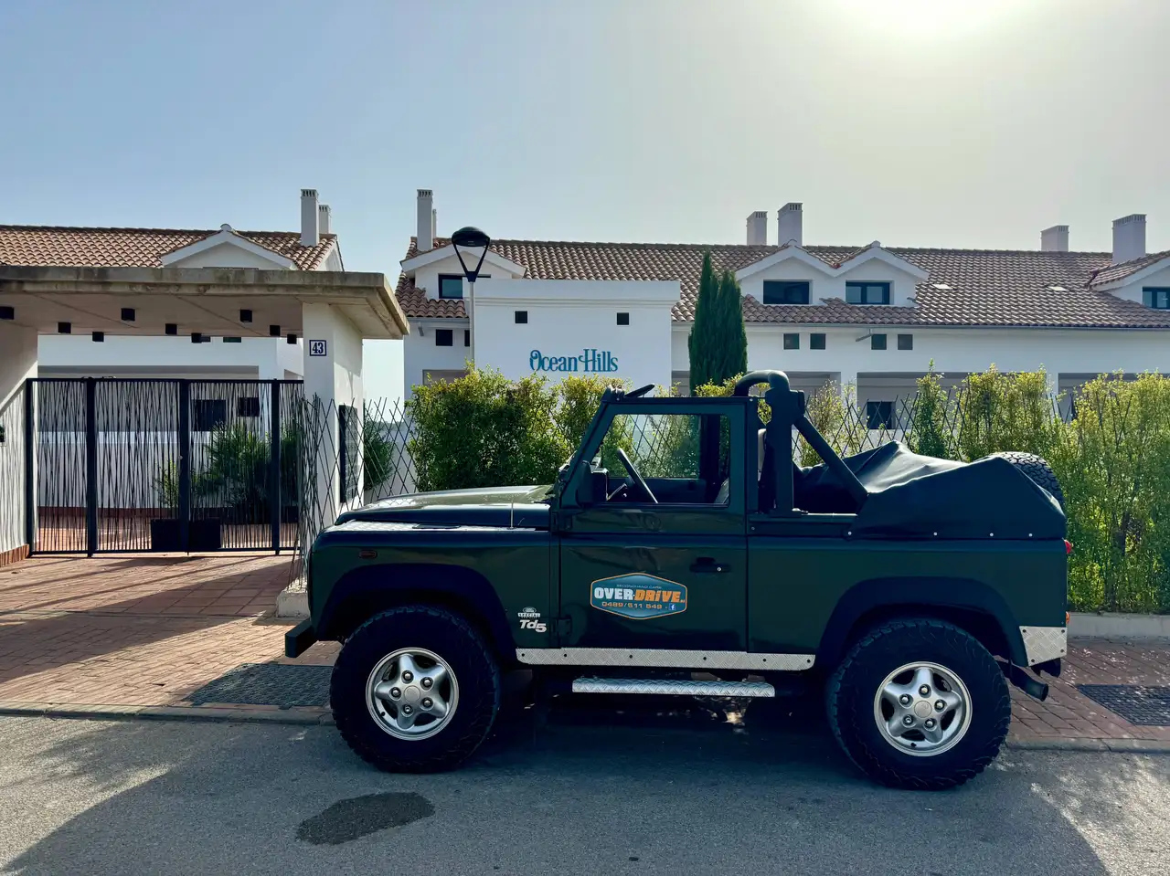 Land Rover Defender Cabrio Bel air d origine SVL car pass Belge, foto 2