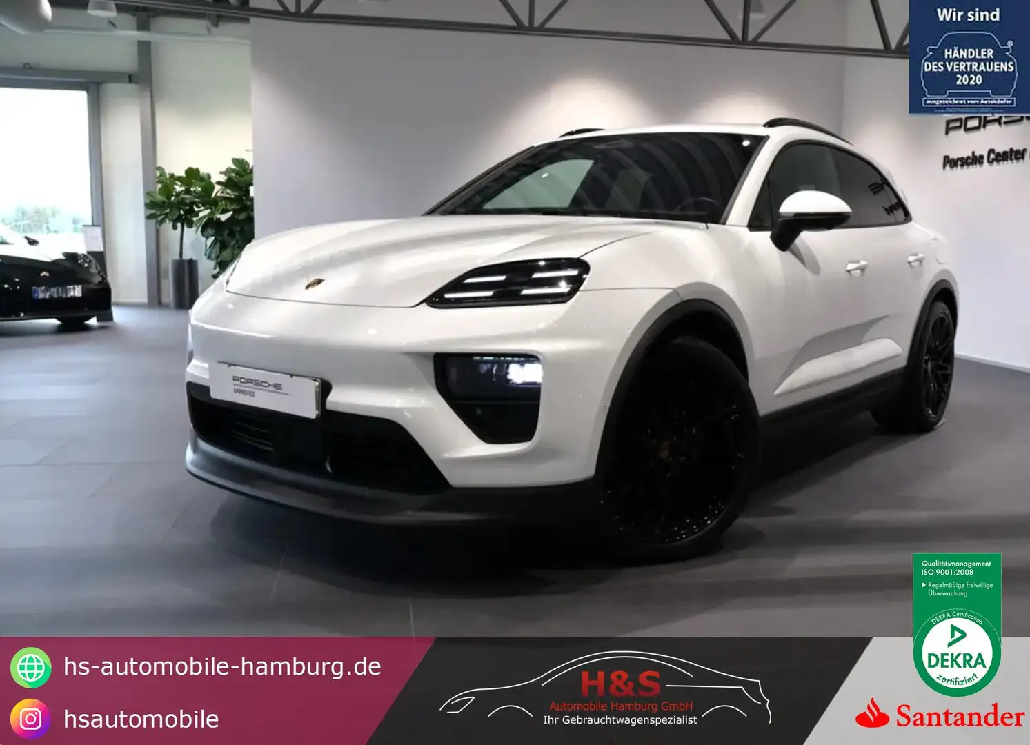 Porsche Macan Electric*Panorama*AHK 4 Белый - 1