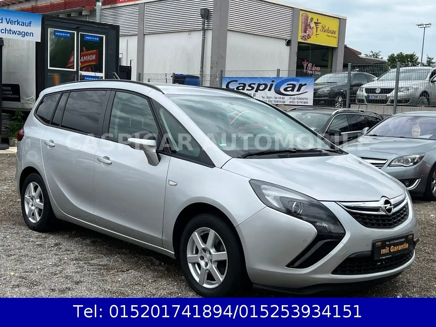 Opel Zafira C Tourer 2,0CDTI,8 FACH BER.,PDC,7-SITZER Silber - 1