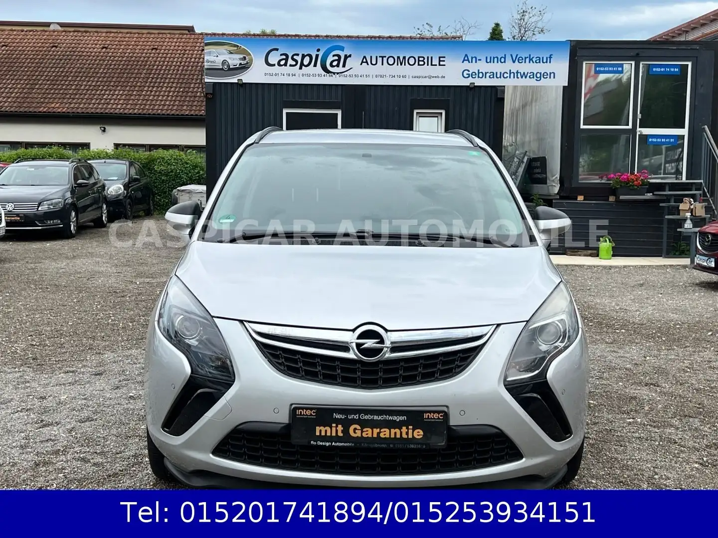 Opel Zafira C Tourer 2,0CDTI,8 FACH BER.,PDC,7-SITZER Silber - 2