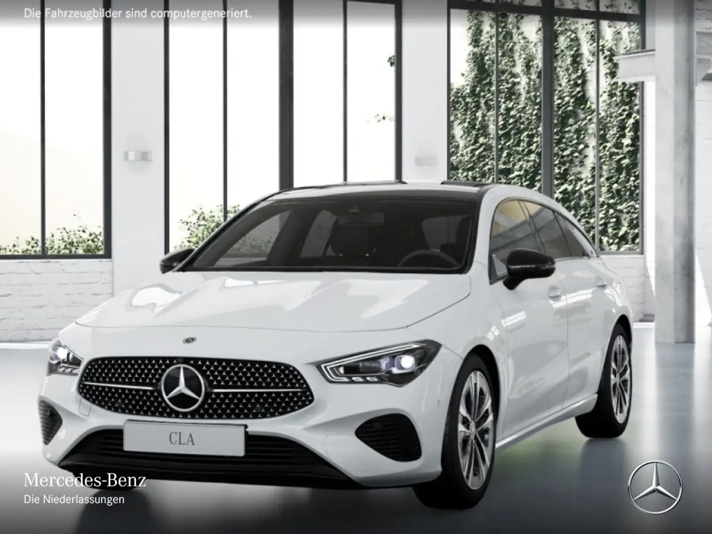 Mercedes-Benz CLA 200 PROGRESSIVE+NIGHT+PANO+360°+MULTIBEAM+7G Weiß - 2
