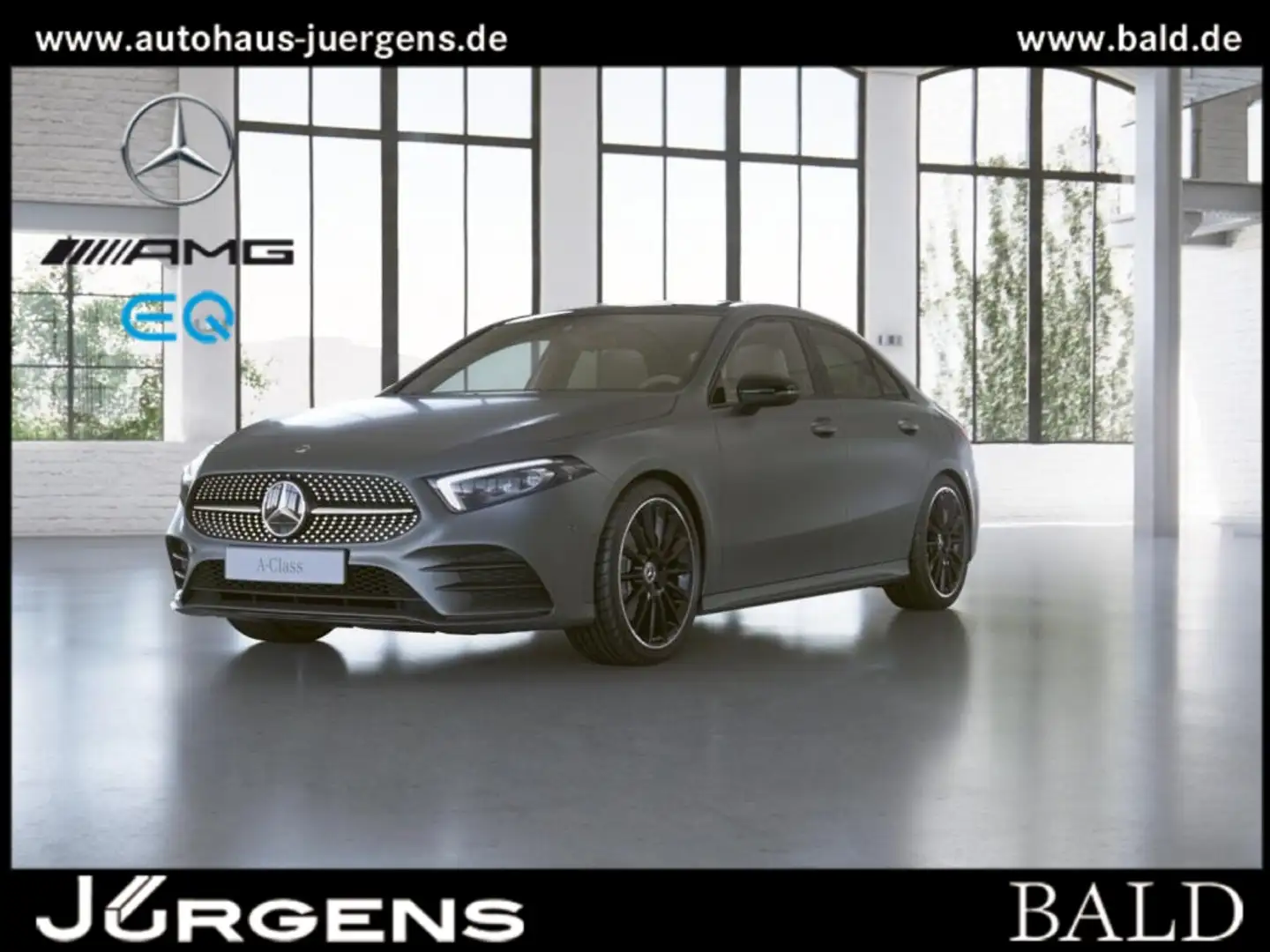 Mercedes-Benz A 250 e Limo AMG-Sport/Pano/AHK/Night/Magno/19' Gris - 1