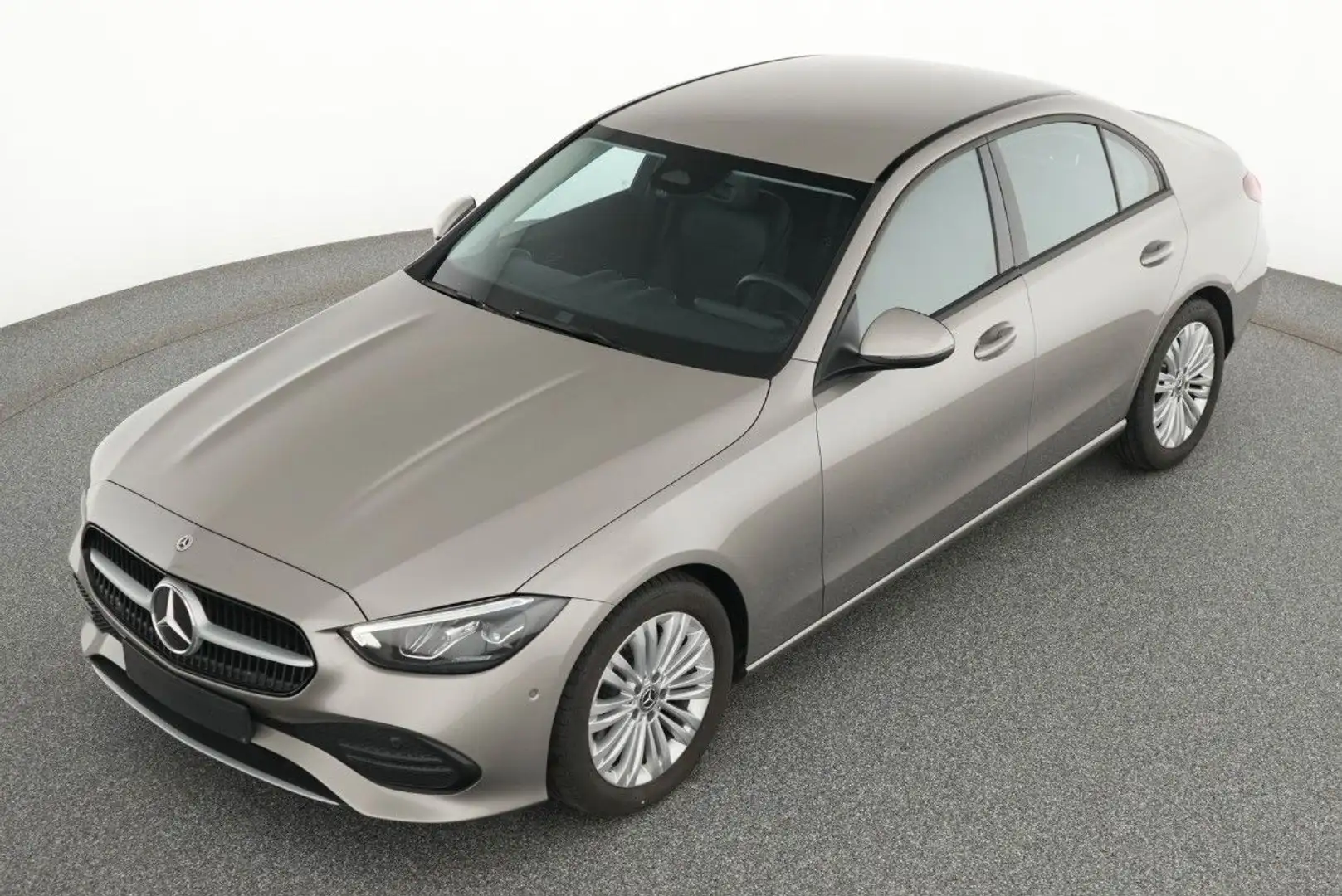Mercedes-Benz C 200 d Lim. LED KAM TWA SPUR AFA MBUX LEDER Silber - 1