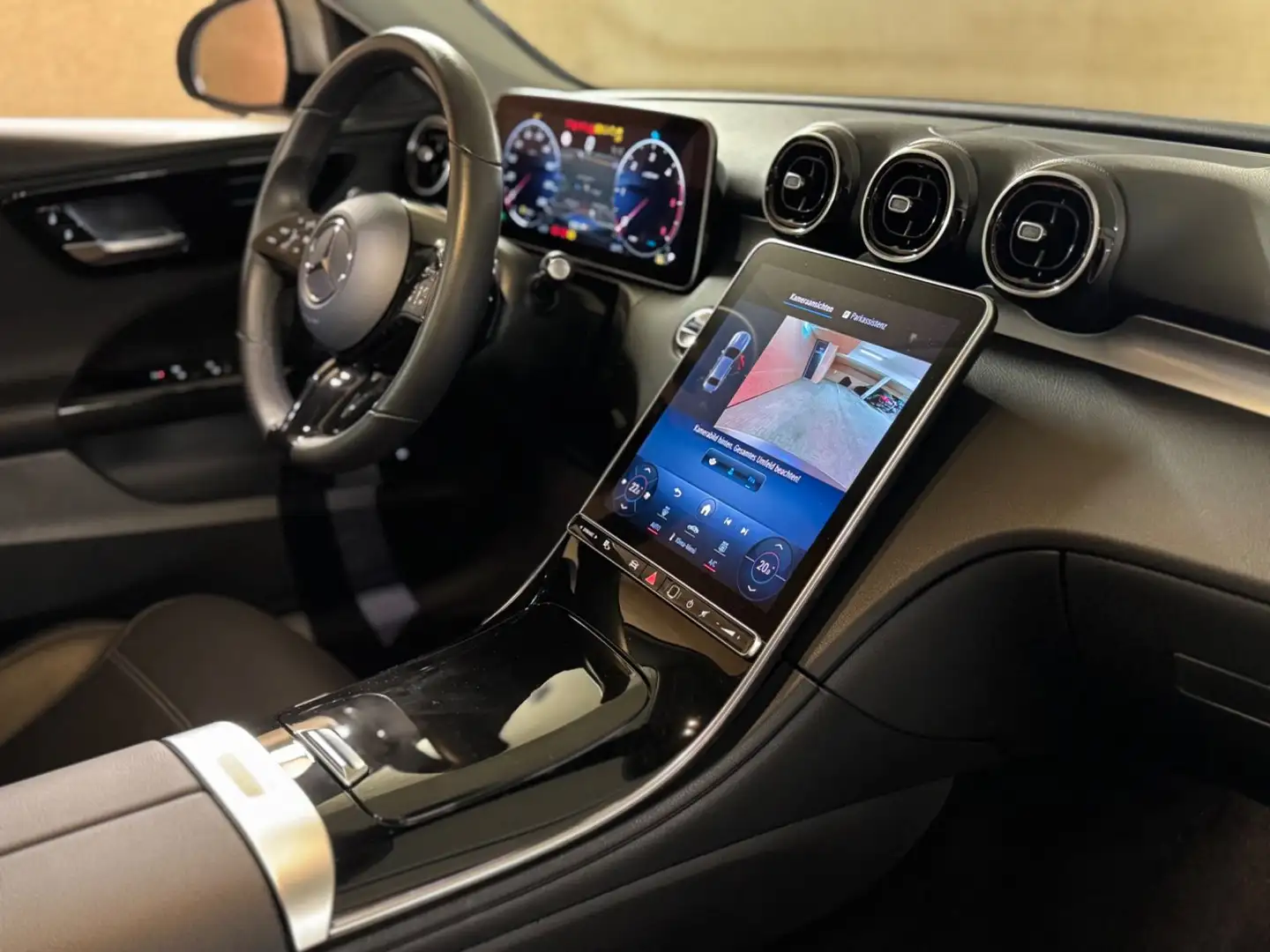 Mercedes-Benz C 200 d Lim. LED KAM TWA SPUR AFA MBUX LEDER Silber - 2