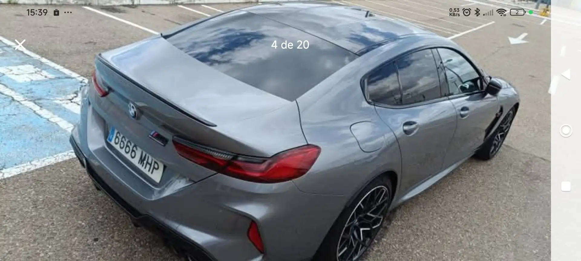 BMW M8 M8 Gran Coupé Competition Сірий - 2