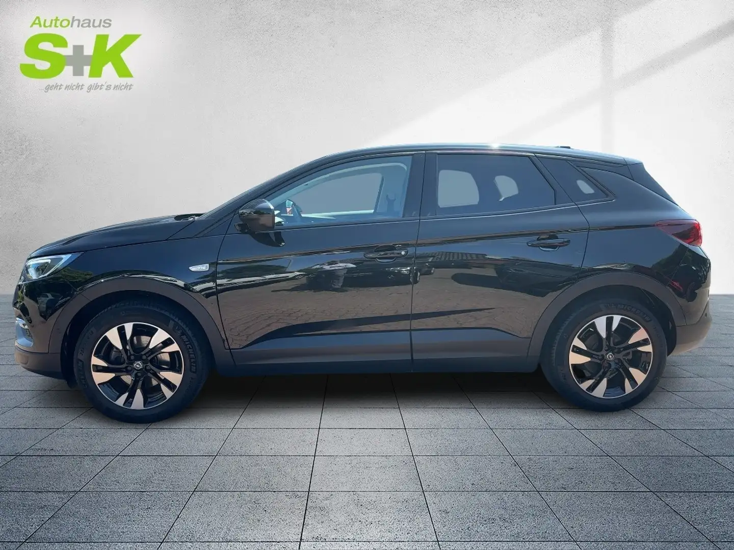 Opel Grandland X 1,2 Turbo, Elegance++SHZ+PDC+KEYLESS++ Schwarz - 2