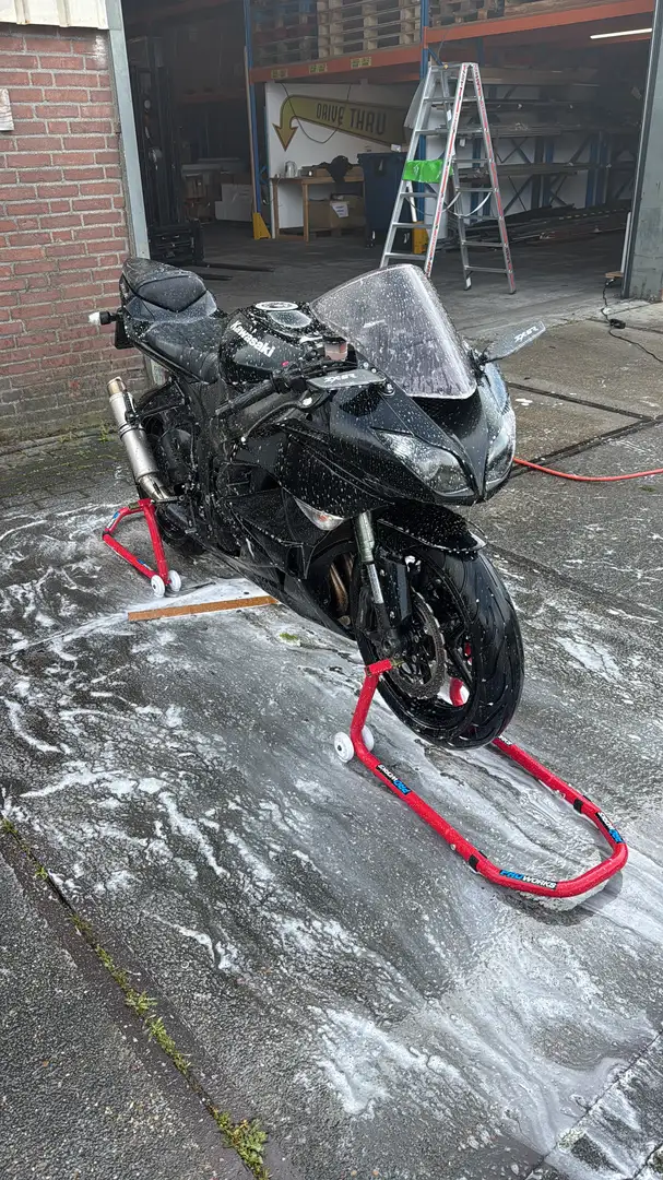 Kawasaki Ninja ZX-6R Negru - 1
