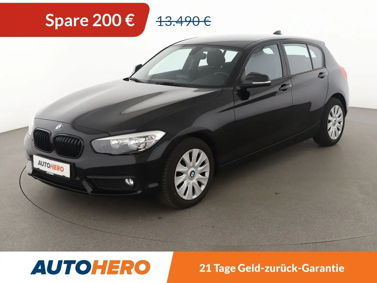 BMW 118 118i Advantage *PDC*SHZ*TEMPO*KLIMA* Schwarz - 1