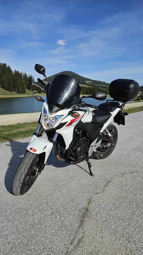 Honda CB 500 Weiß - 1