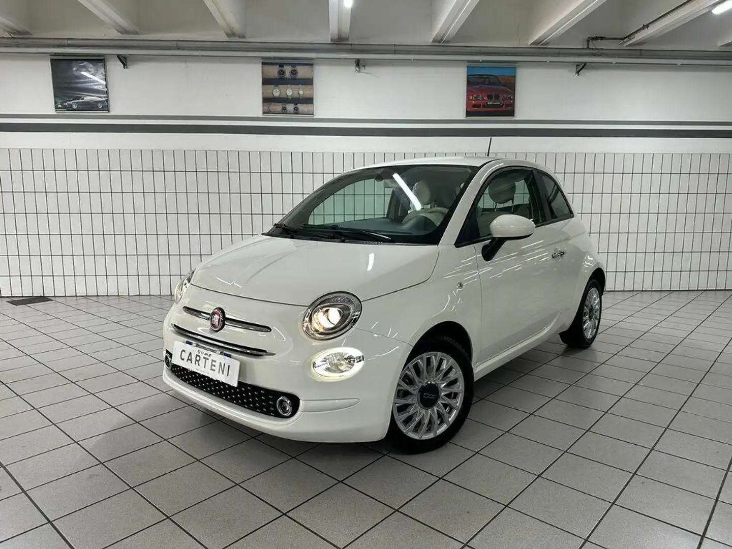 Fiat 500 1.0 hybrid Lounge 70cv Bianco - 1