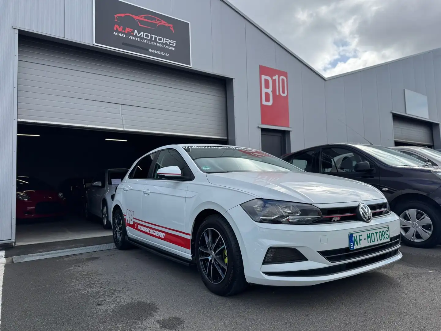 Volkswagen Polo Polo look R line unique ✅ Blanc - 1