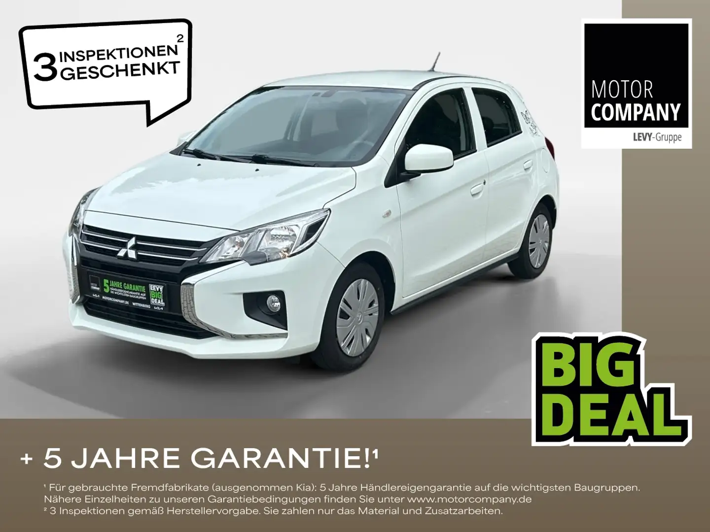 Mitsubishi Space Star 1.2 Select Matrix Facelift Blanc - 1