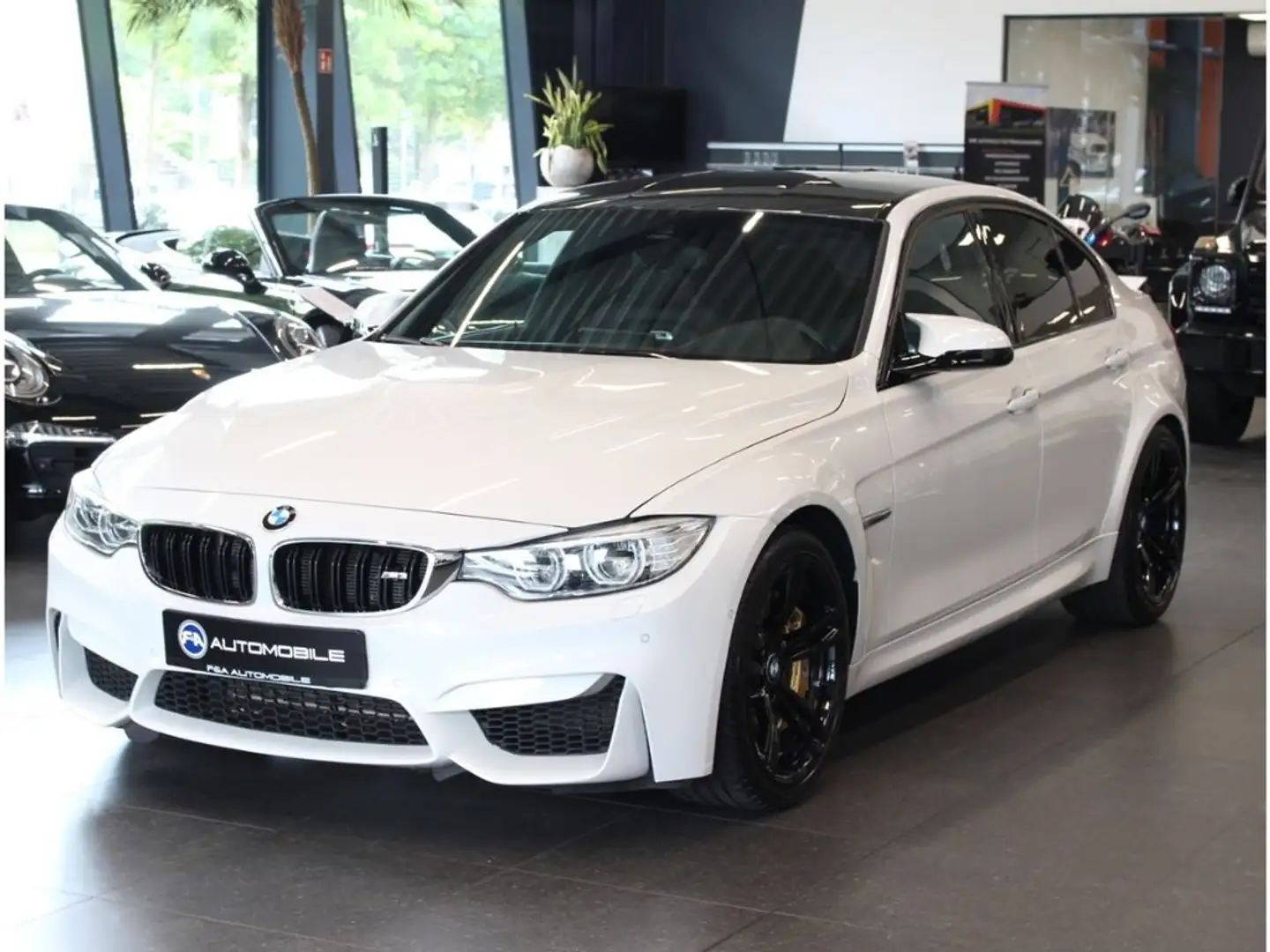 BMW M3 Limousine Keramik*Carbon*HUD*Keyless*LED Blanc - 1