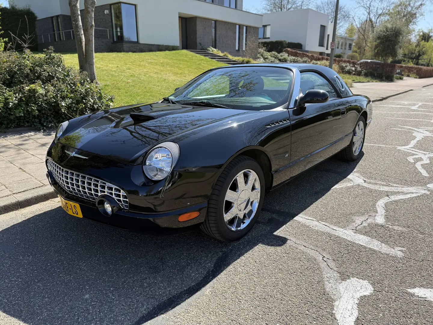 Ford Thunderbird hardtop én softtop cabriolet Fekete - 2
