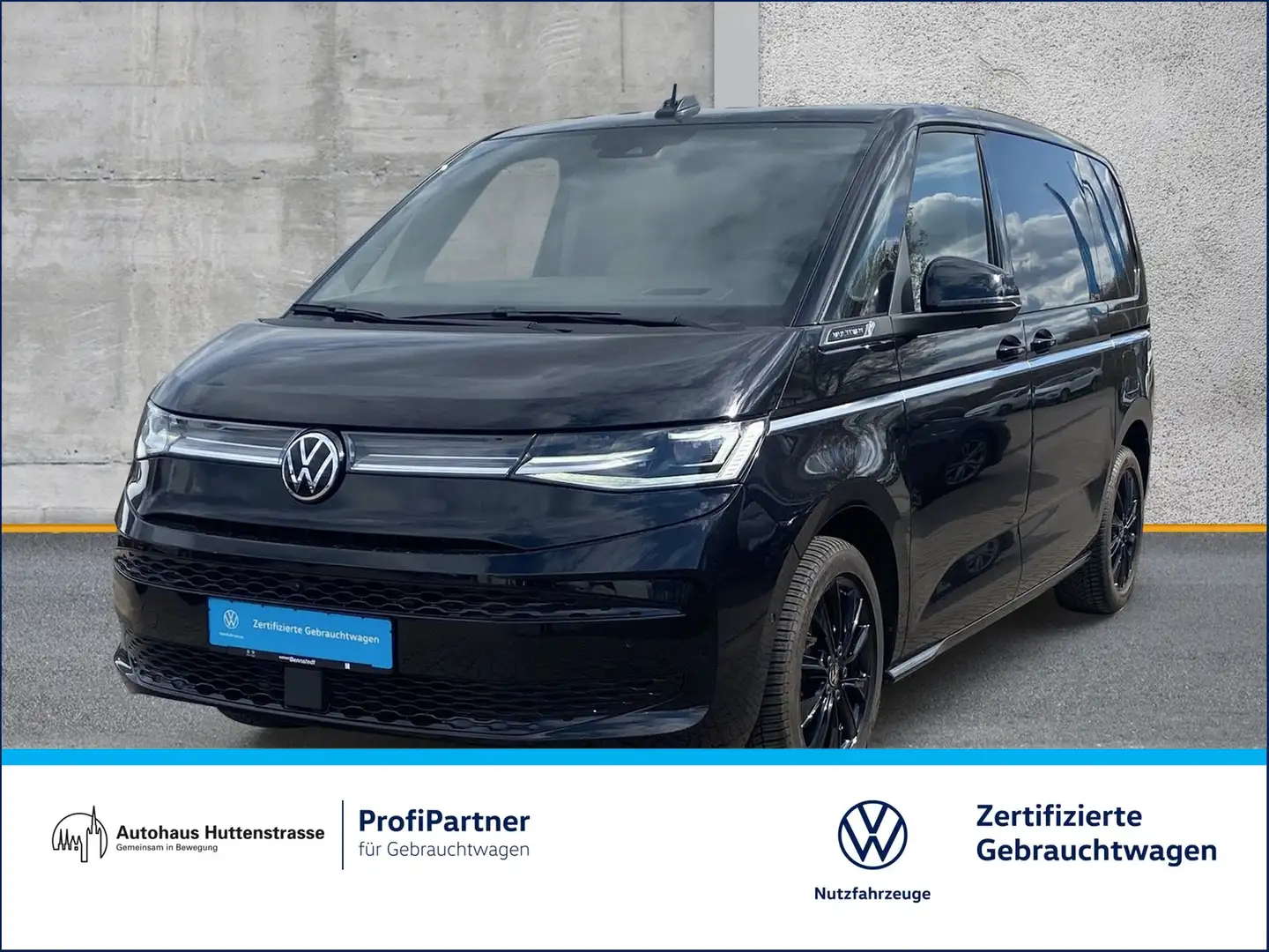 Volkswagen T7 Multivan 2.0 TDI DSG Style AHK MATRIX HuD STANDHZG Schwarz - 1