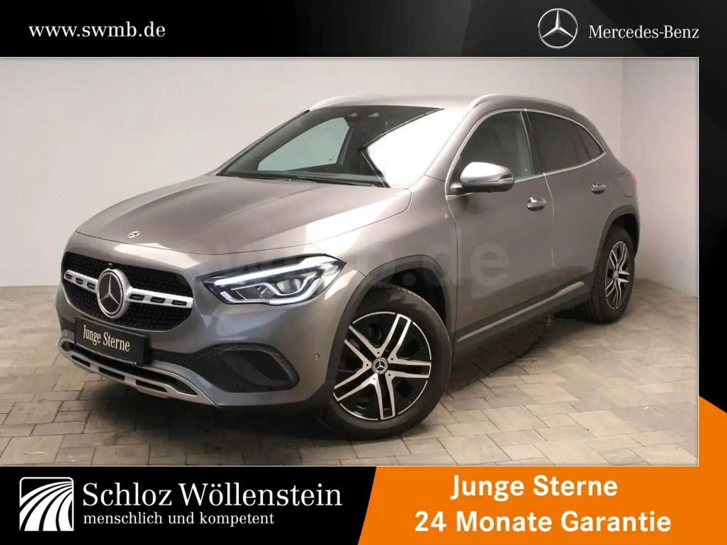 Mercedes-Benz GLA 250 Progressive/LED/AHK/Fahrass/Keyless/360 Grau - 1