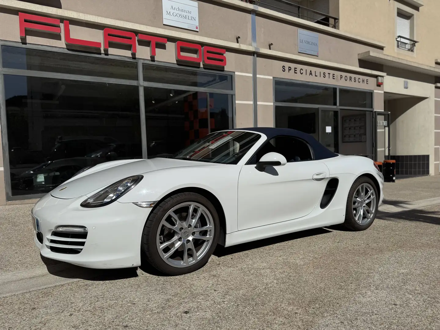 Porsche Boxster III (981) 2.7 265ch PDK Blanc - 2